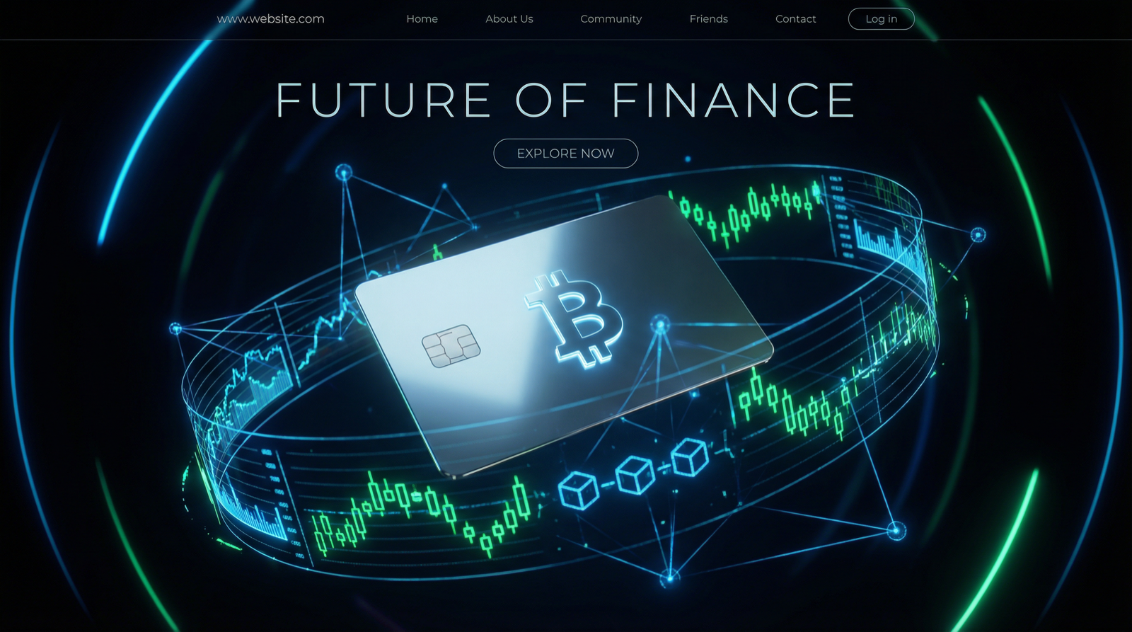 Crypto cards and financial technology